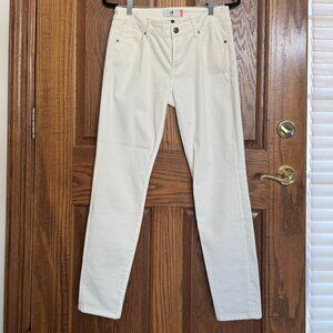 CAbi Slimmie Skinny White Jeans‎ Women’s - Sz 6 - #5088